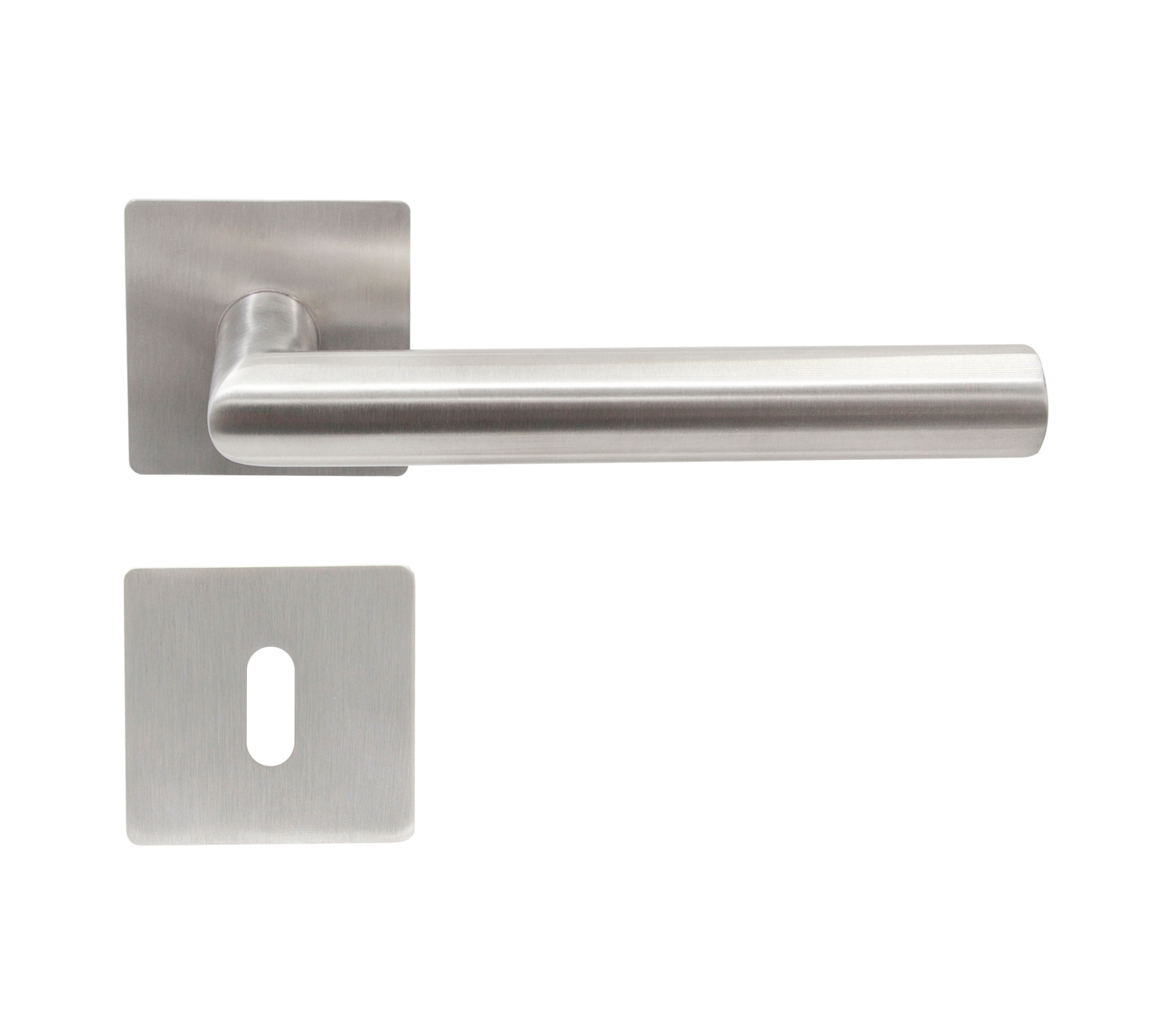 Deurkruk RVS magneet rozet – Sleutelgat | Deurkrukken RVS | Slotman Solutions