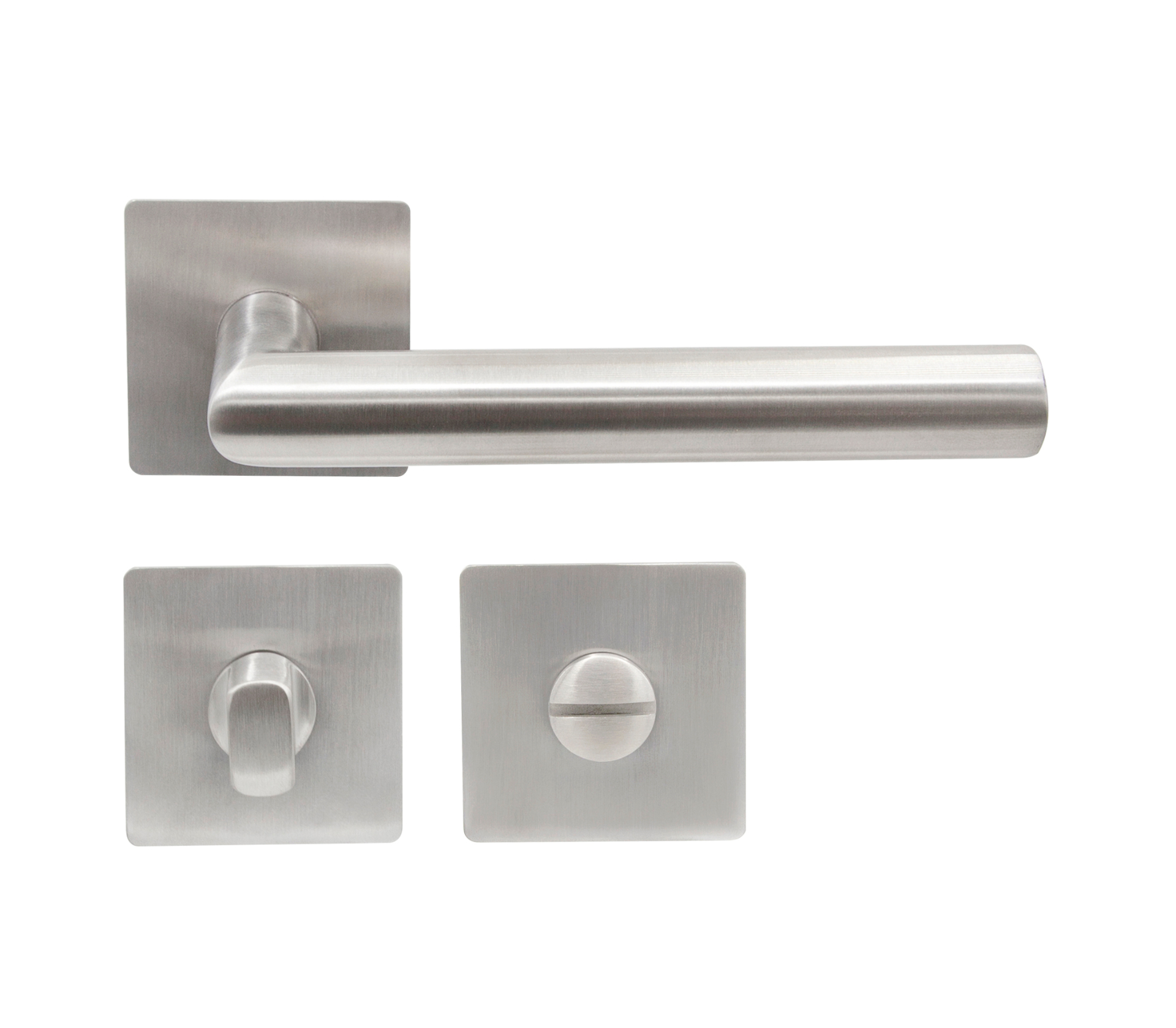 Deurkruk RVS magneet rozet – WC/badkamersluiting | Deurkrukken RVS | Slotman Solutions